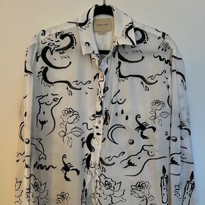 Paloma Wool Dragon Top - Roulette (One Size)